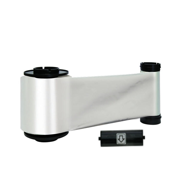 Picture of Smart-70 silver without overlay ribbon/dye film (K) - 3000 print. Smart 55659197 / 659197.